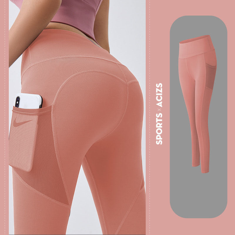 Mode Schnell trocknende Stretch Sport leggings