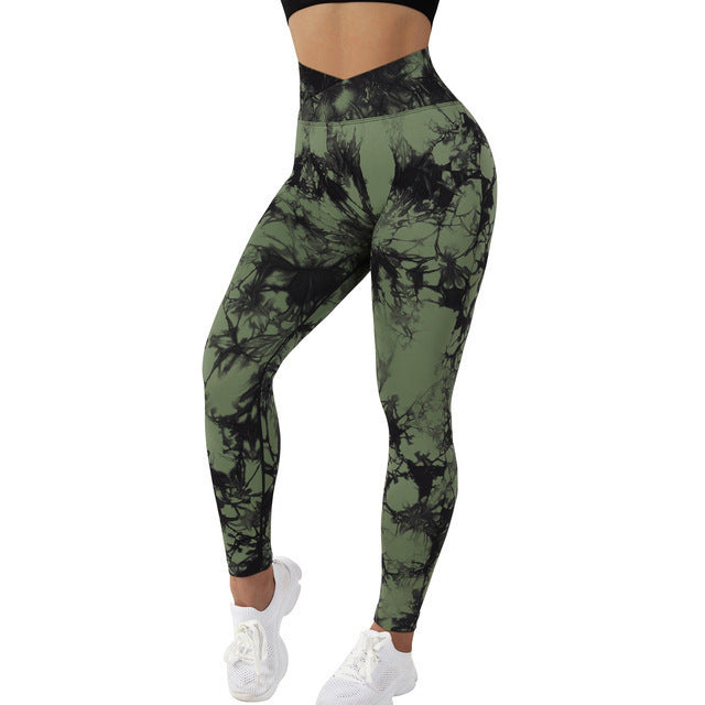 Nahtlose  Leggings  Yoga Hosen Push-Up Sport Fitness Lauf Gym Leggings